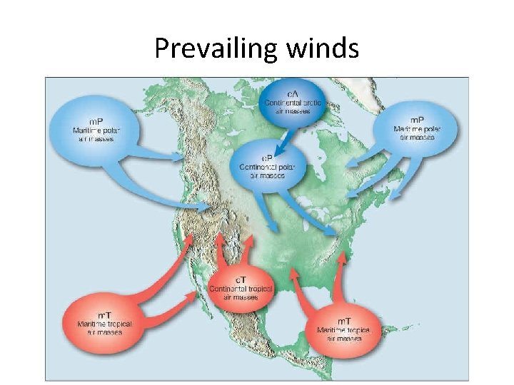 Prevailing winds 