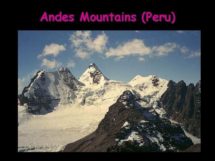 Andes Mountains (Peru) 