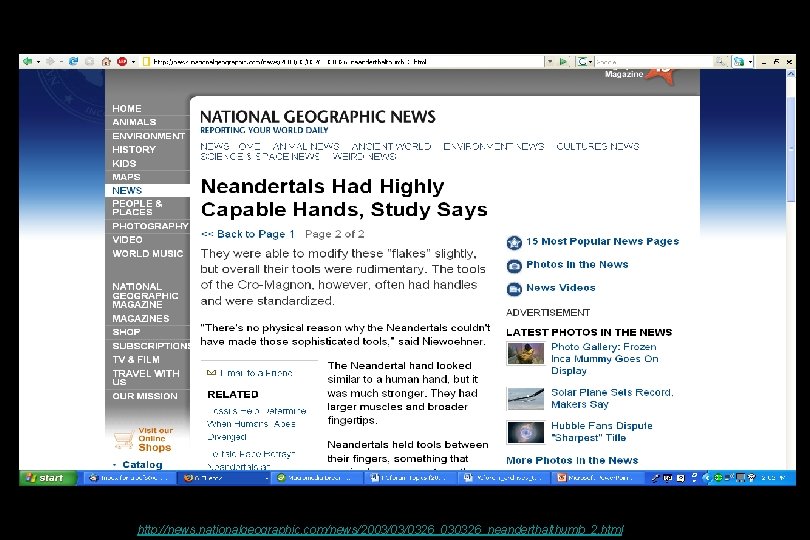 http: //news. nationalgeographic. com/news/2003/03/0326_030326_neanderthalthumb_2. html 