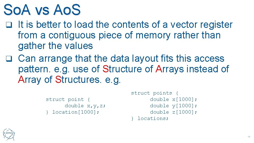 So. A vs Ao. S It is better to load the contents of a