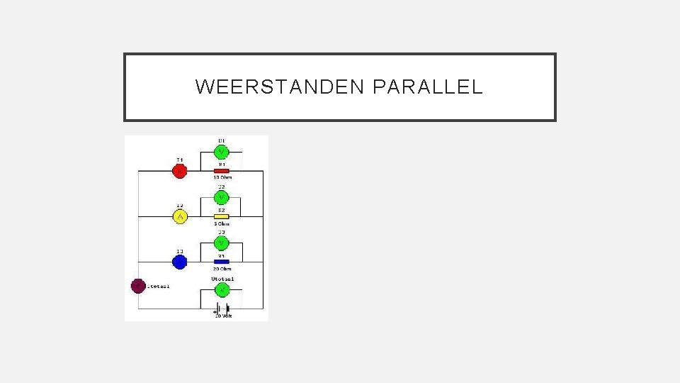 WEERSTANDEN PARALLEL 