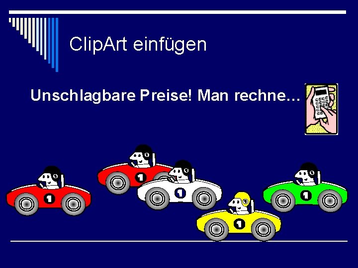 Clip. Art einfügen Unschlagbare Preise! Man rechne… 