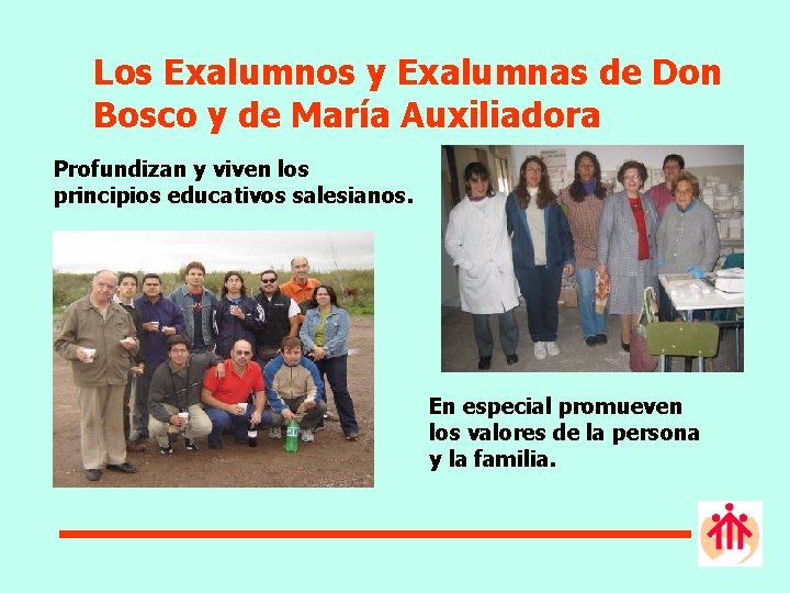 Los Exalumnos y Exalumnas de Don Bosco y de María Auxiliadora Profundizan y viven