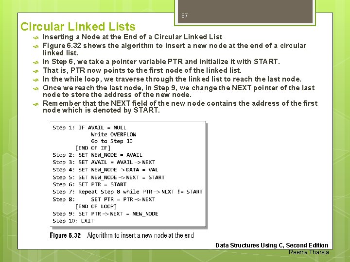 67 Circular Linked Lists Inserting a Node at the End of a Circular Linked