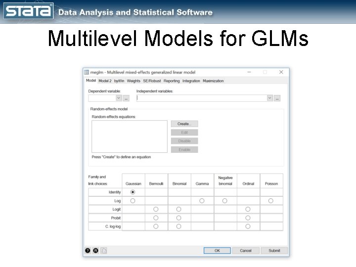 Multilevel Models for GLMs 