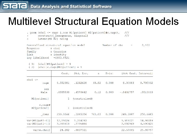 Multilevel Structural Equation Models 