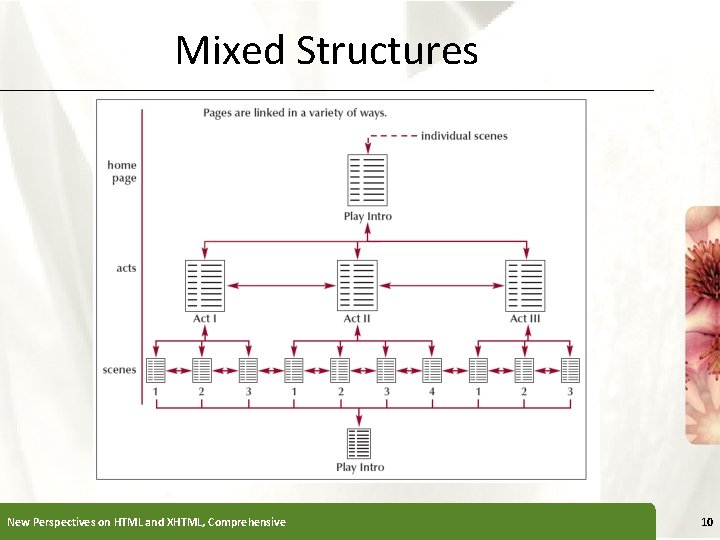 Mixed Structures New Perspectives on HTML and XHTML, Comprehensive XP 10 