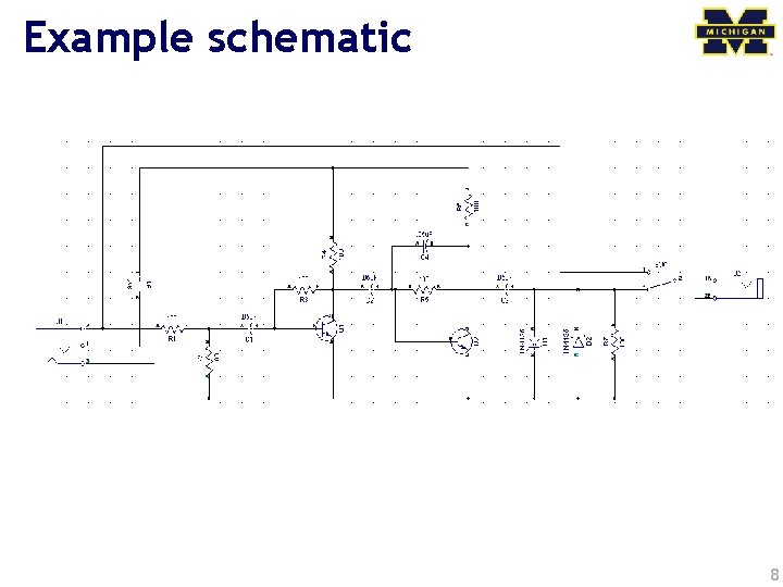 Example schematic 8 