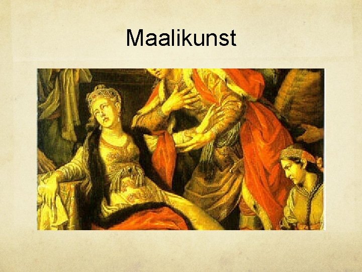 Maalikunst 