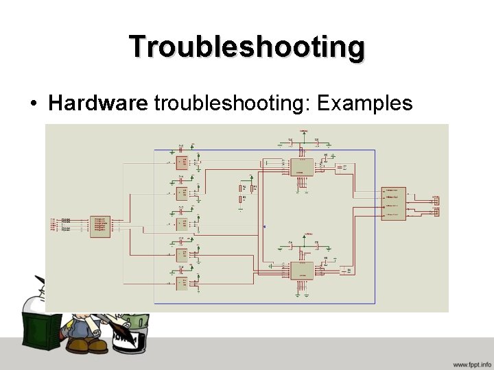 Troubleshooting • Hardware troubleshooting: Examples 