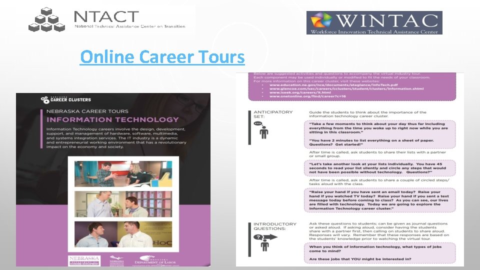 Online Career Tours 36 18 