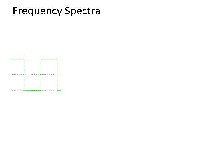 Frequency Spectra 