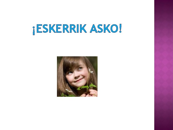 ¡ESKERRIK ASKO! 