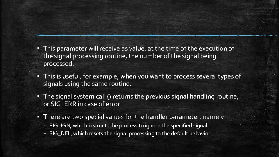 ▪ This parameter will receive as value, at the time of the execution of