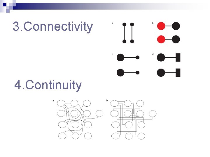 3. Connectivity 4. Continuity 