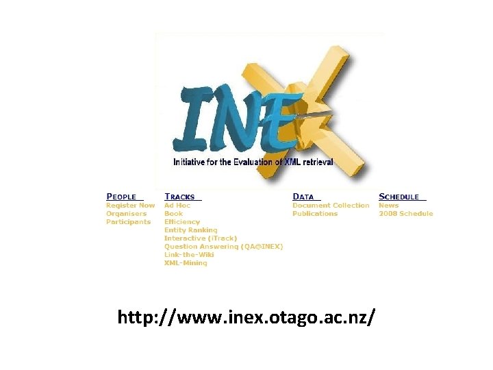 http: //www. inex. otago. ac. nz/ 