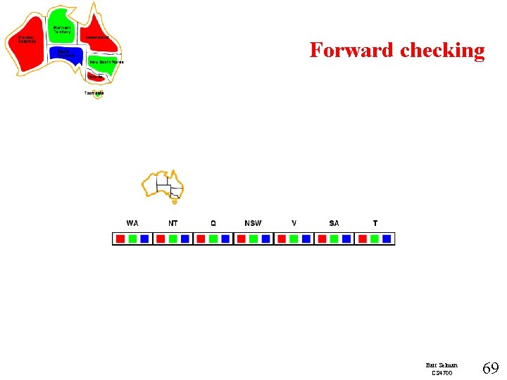 Forward checking Bart Selman CS 4700 69 