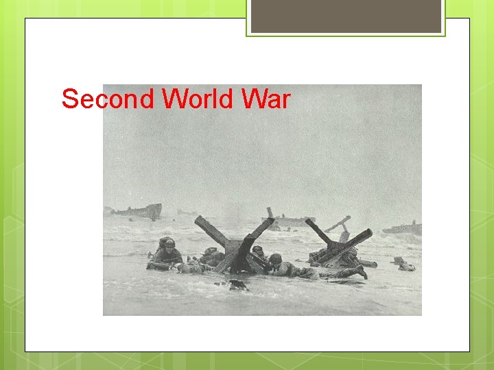 Second World War 