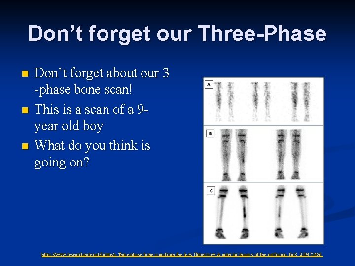 Don’t forget our Three-Phase n n n Don’t forget about our 3 -phase bone