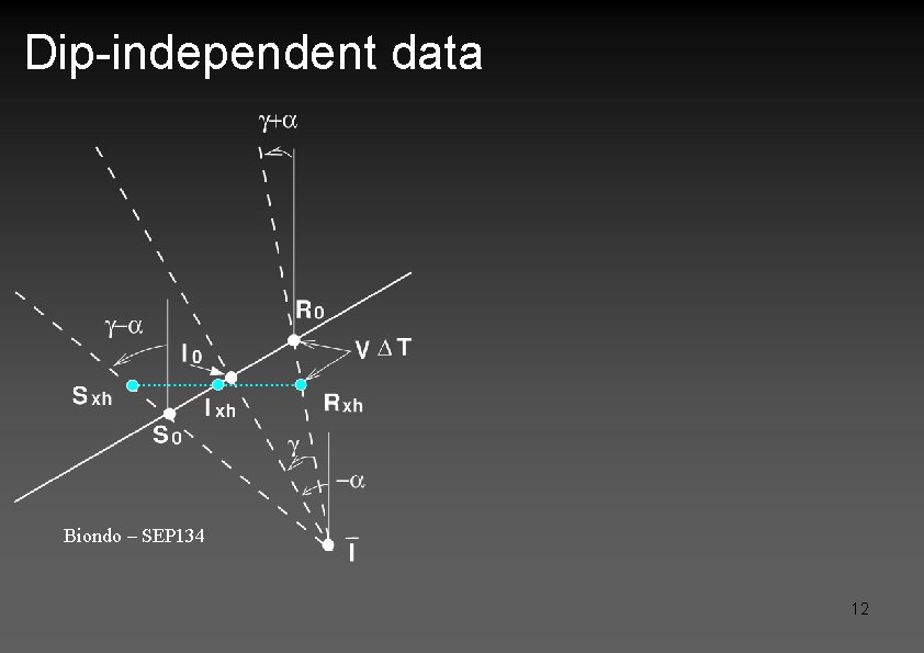 Dip-independent data Biondo – SEP 134 12 