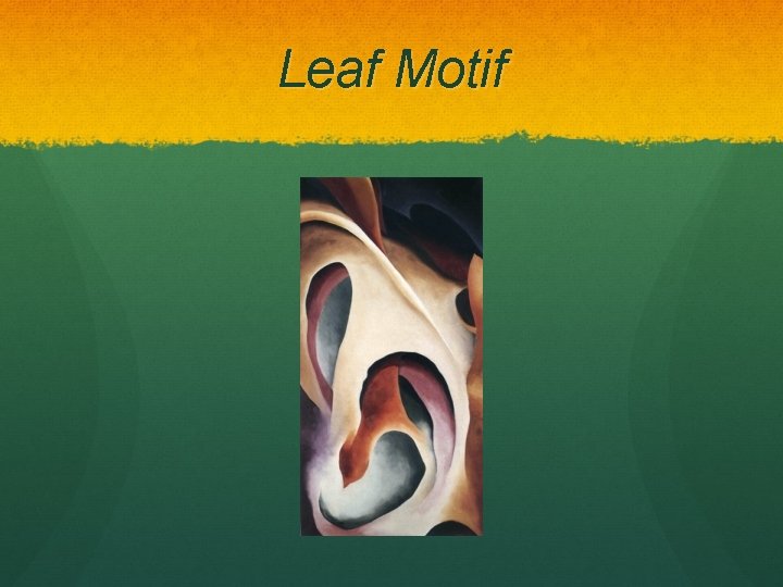 Leaf Motif 