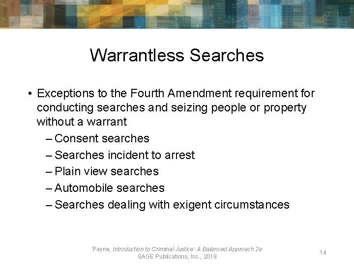 Chapter 8 Issues in Policing Learning Objectives After
