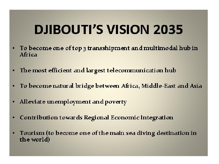 Presentation of Djibouti Independence day June 27 th