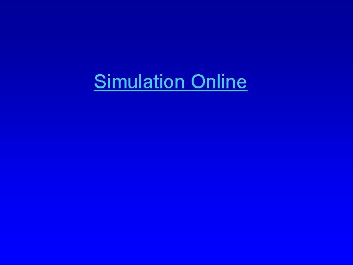 Simulation Online 