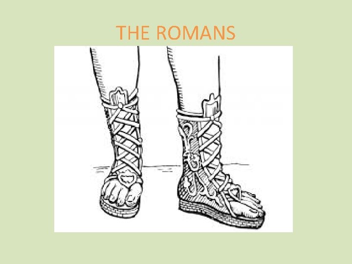 THE ROMANS 