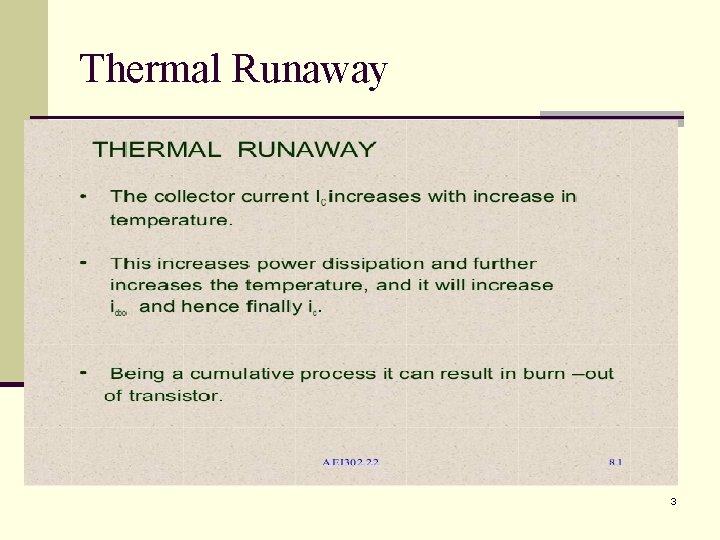 Thermal Runaway 3 