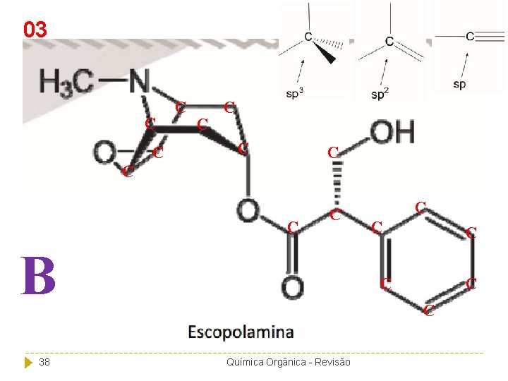 03 C C C C C B 38 C C C Química Orgânica -