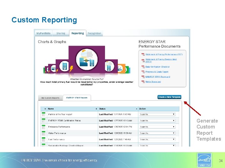 Custom Reporting Generate Custom Report Templates 34 