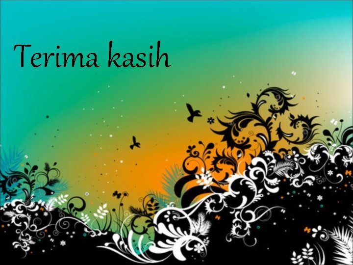 Terima kasih 