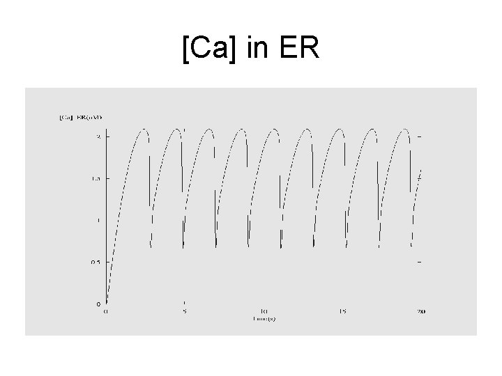 [Ca] in ER 