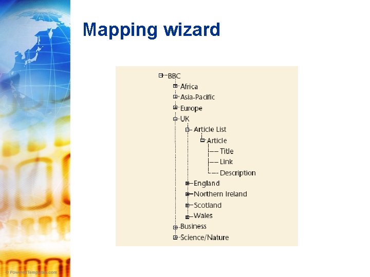Mapping wizard 