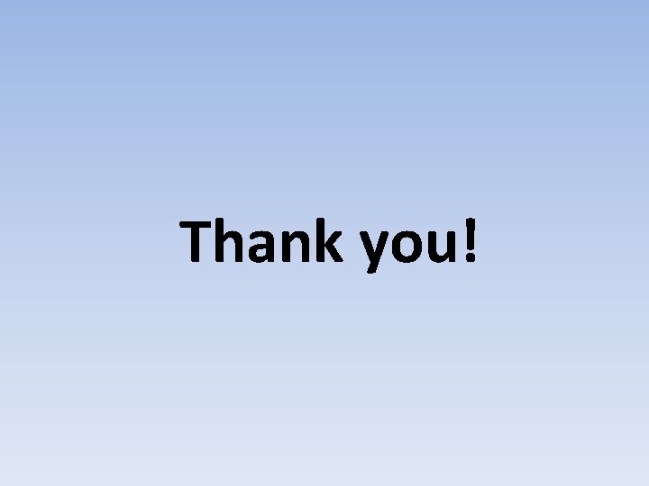 Thank you! 