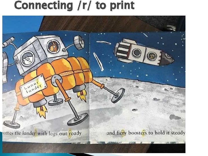 Connecting /r/ to print 