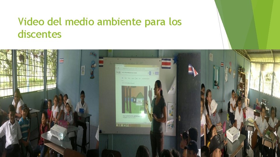 Video del medio ambiente para los discentes 