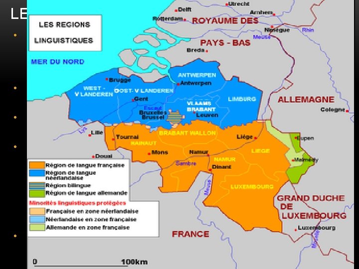LE FRANÇAIS DE BELGIQUE • Le français de Belgique est une variante régionale du