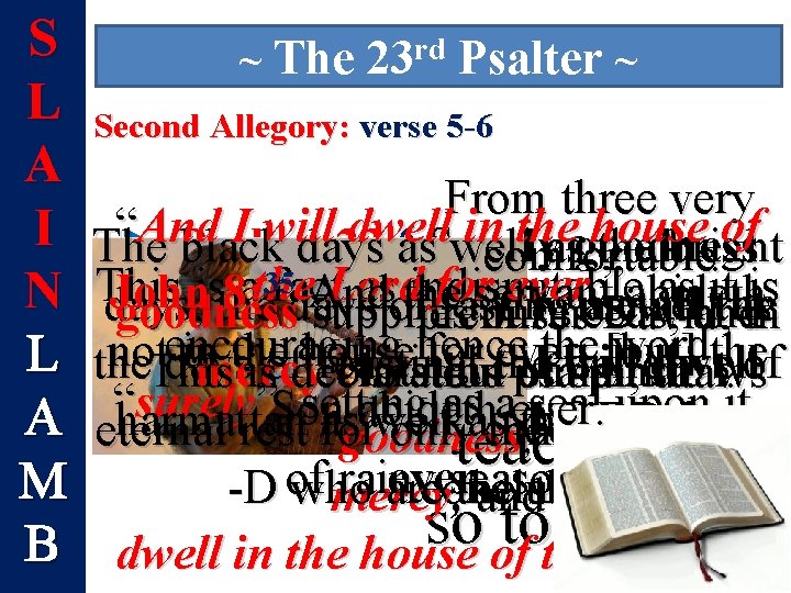 S L A I N L A M B ~ The 23 rd Psalter