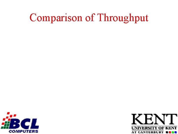 Comparison of Throughput 