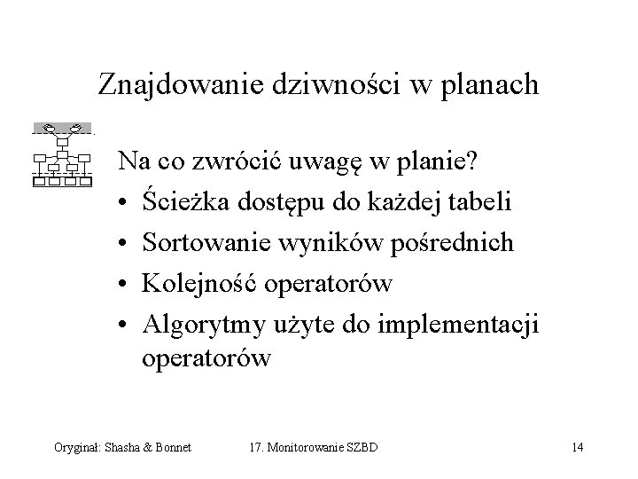 Znajdowanie dziwności w planach Na co zwrócić uwagę w planie? • Ścieżka dostępu do