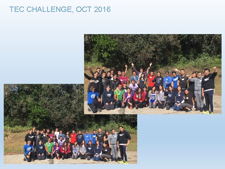 TEC CHALLENGE, OCT 2016 