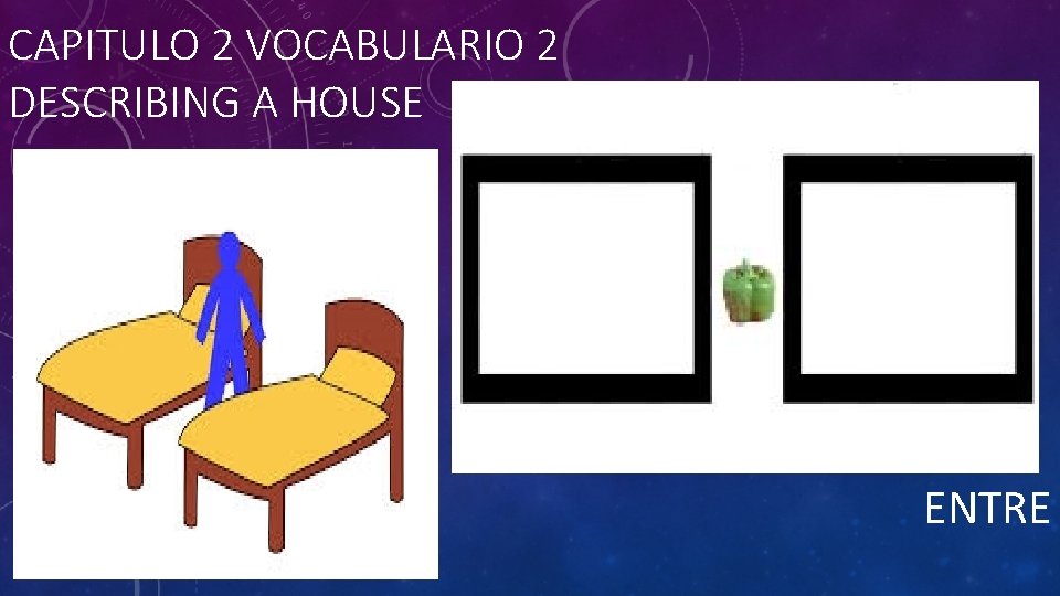 CAPITULO 2 VOCABULARIO 2 DESCRIBING A HOUSE ENTRE 