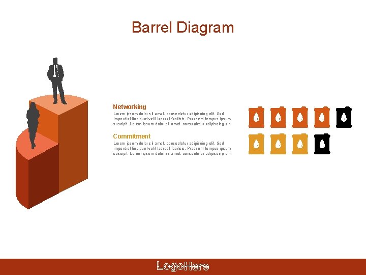 Barrel Diagram Networking Lorem ipsum dolor sit amet, consectetur adipiscing elit. Sed imperdiet tincidunt