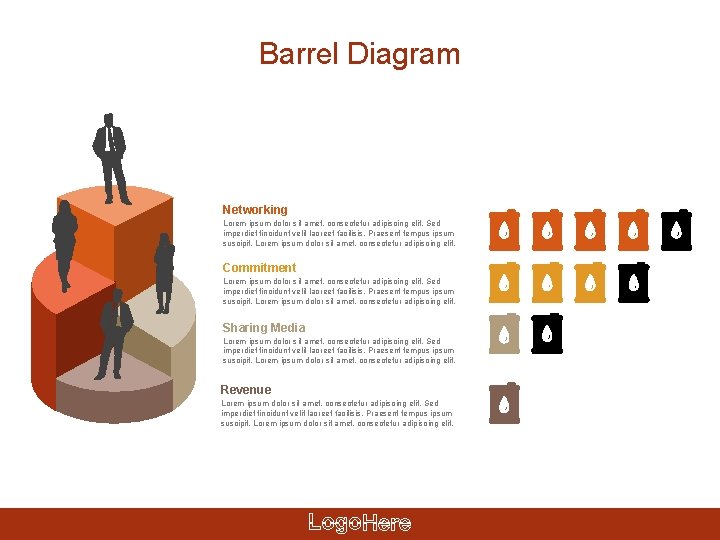 Barrel Diagram Networking Lorem ipsum dolor sit amet, consectetur adipiscing elit. Sed imperdiet tincidunt