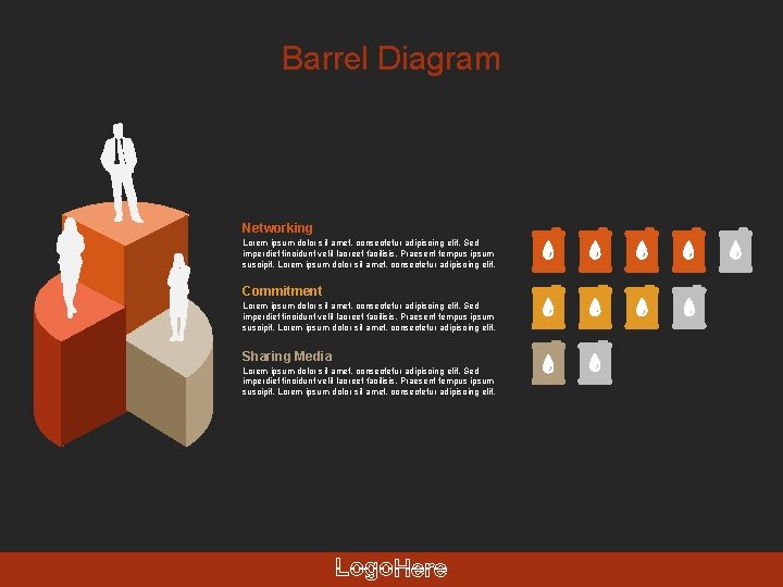 Barrel Diagram Networking Lorem ipsum dolor sit amet, consectetur adipiscing elit. Sed imperdiet tincidunt