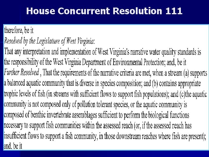 House Concurrent Resolution 111 