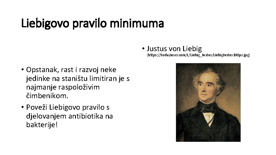 Liebigovo pravilo minimuma • Justus von Liebig (https: //todayinsci. com/L/Liebig_Justus/Liebig. Justus 300 px. jpg)