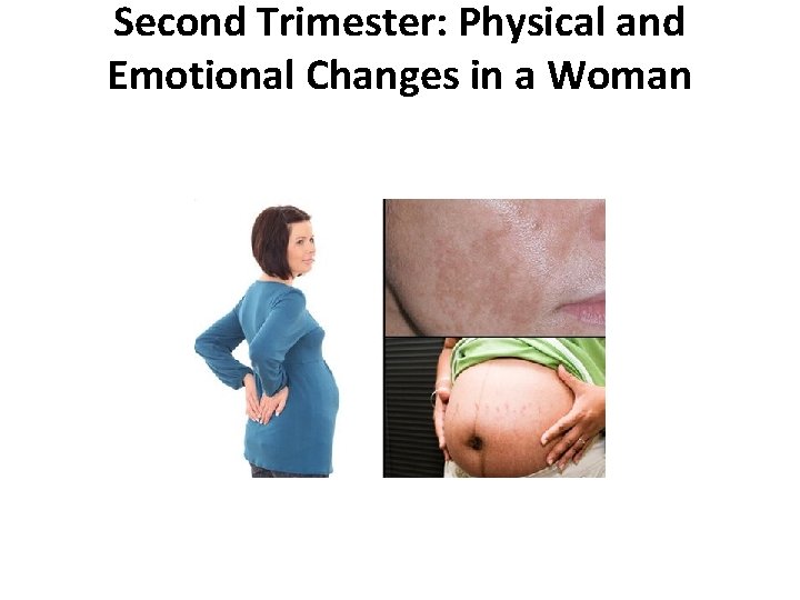 Second Trimester: Physical and Emotional Changes in a Woman 